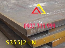 Thép tấm S355J2+N dày 120ly 130ly 140ly 150ly 160ly 170ly 180ly 190ly