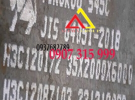 Thép tấm S45C dày 35mm/35ly (35x2000x6000mm)