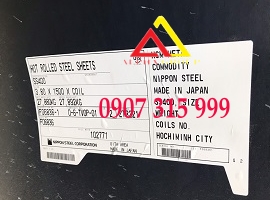 Thép Tấm SS400 -Thép tấm cán nóng SS400
