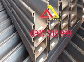Xà cừ U400: U400x100x10.5, U400x125x13, và U400x175x15.5
