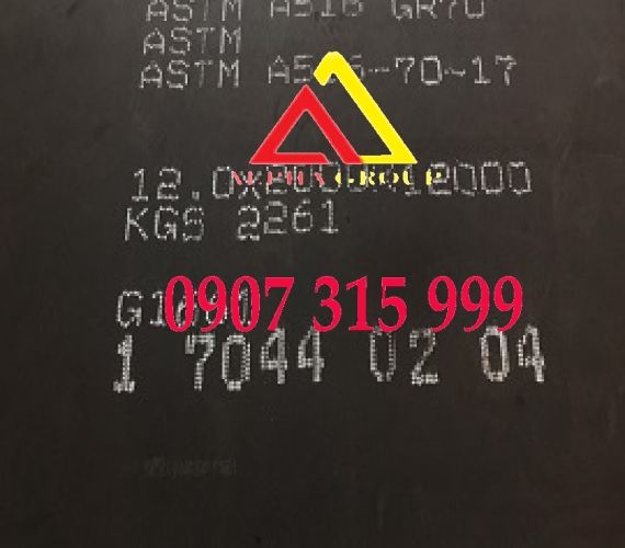 Thép tấm astm a516