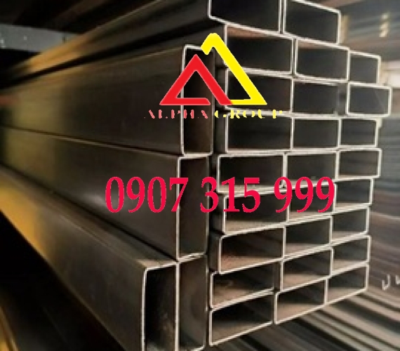 (CHỮ NHẬT)THÉP HỘP 60X120X2.5MM/120X60X2.5MM dày 2.5ly 