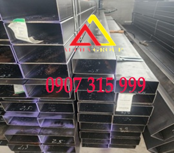 (CHỮ NHẬT)THÉP HỘP 60X120X2MM/120X60X2MM dày 2ly 