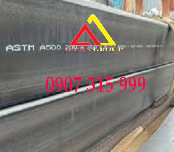 Thép hộp theo tiêu chuẩn A500/ Ống thép hộp theo tiêu chuẩn A500