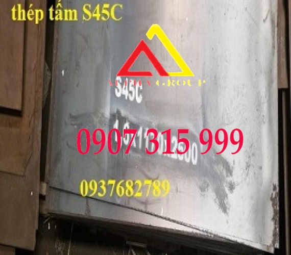 Thép tấm S45C dày 1,6mm/ 1,6ly/ 1,6li
