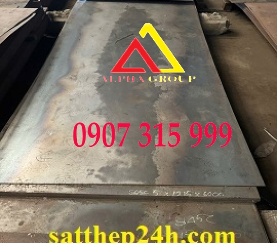 Thép tấm C45 S45C dày 5mm 5ly 5li  
