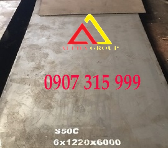 Thép tấm S50C dày 6MM/6LY YINGKOU Trung Quốc theo tiêu chuẩn JIS G4051