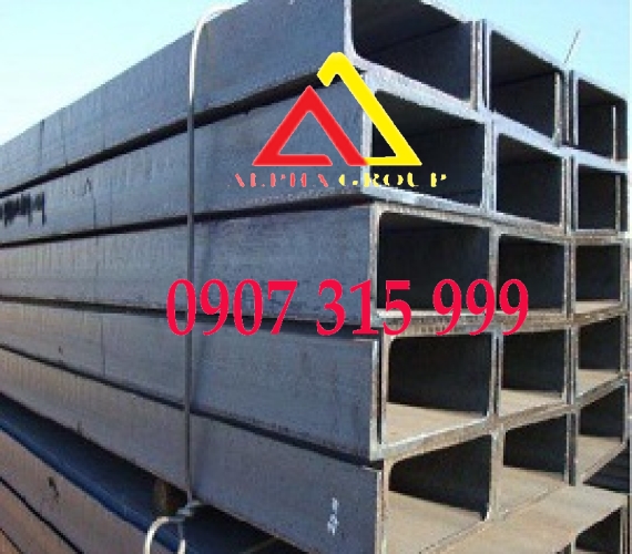 THÉP HÌNH U80x38x5.7x5.5x 6m mác thép A36, SS400, Q235B (38kg/cây)