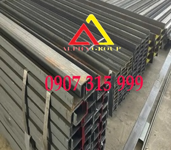 Thép hình 80x38x5.7x6m mác thép A36, SS400, Q235B, TCVN (40kg/cây)