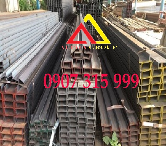 THÉP HÌNH U65X32X2.8X3X6M mác thép A36, SS400, CT3, Q235B (18 kg/cây)