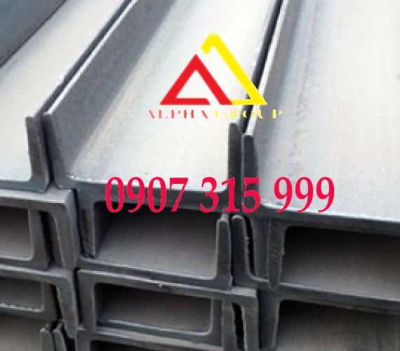 THÉP HÌNH U80X38X2.5X3.8X6M mác thép A36, SS400, Q235B (23kg/cây)