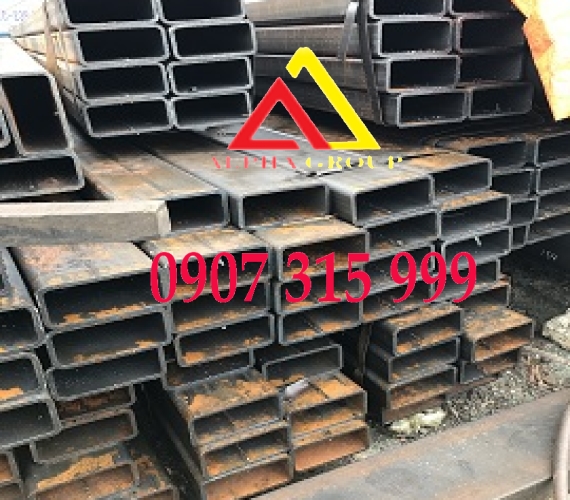 Thép hộp chữ nhật 100x200x2 ( dày 2mm, 2ly /cây dài 6m -12m)