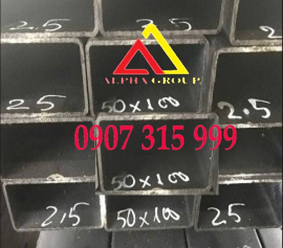 THÉP HỘP 50X100X2