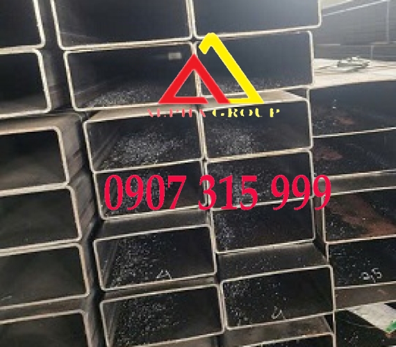 THÉP HỘP CHỮ NHẬT 80X120X8LY/MM có khối lượng 29.14kg/m