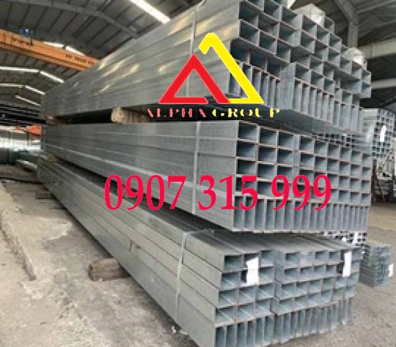 Gía Sắt hộp -Thép hộp 60x120/120x60 mạ kẽm dày 1.2mm 1.4mm 1.5mm 1.8mm 2mm 2.3mm 2.5mm 3mm 4mm 5mm