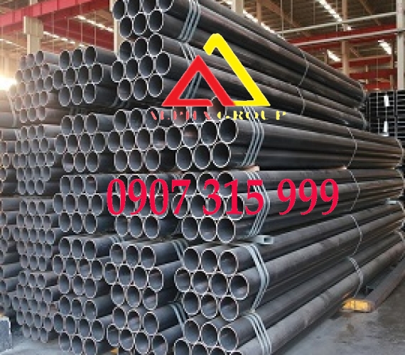 Thép ống phi 168.3x6.35( dày 6.35mm/ly/li) API5L Gr.B/ASTM A106/A53 Gr.B