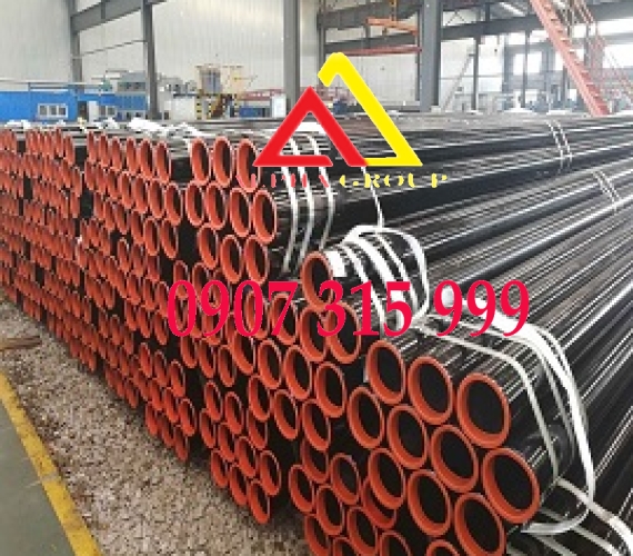 Thép ống phi 168 dày 5.56mm/ly/li API5L Gr.B/ASTM A106/A53 Gr.B, X52