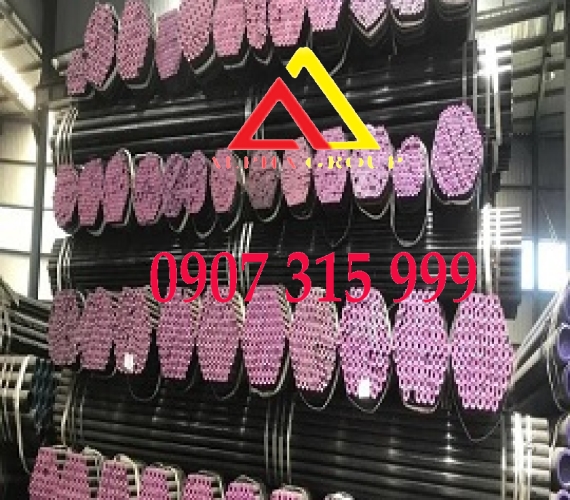 Thép ống phi 33.4x2.05ly(dày 2.05mmlyli)API5L, ASTM A106/A53 Gr.B, SCH40, SCH80