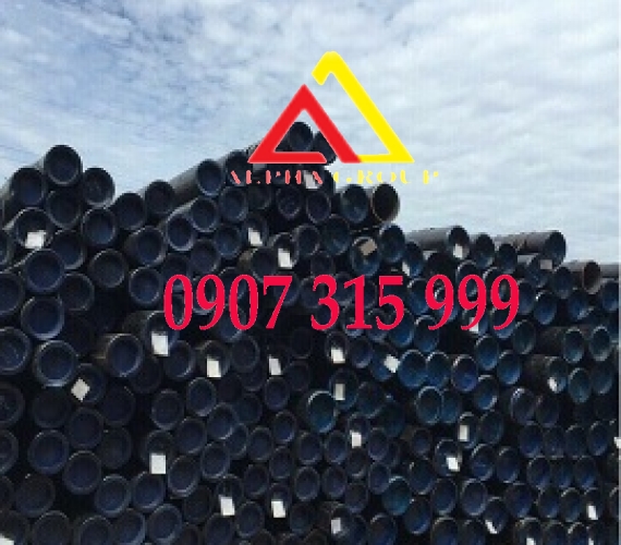 Thép ống phi 33.4x9.1ly(dày 9.1mmlyli)API5L, ASTM A106/A53 Gr.B, SCH40, SCH80
