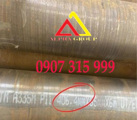 Thép ống phi 406/406.4 dày 4.19mm/ly/li ASTM A106, A53, API 5L, A252