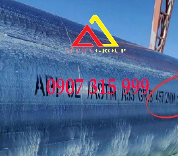 Thép ống phi 457x9.53mm( dày 9.53mm/ly/li)DN450 18INCH ASTM A106, A53, API5L, X52