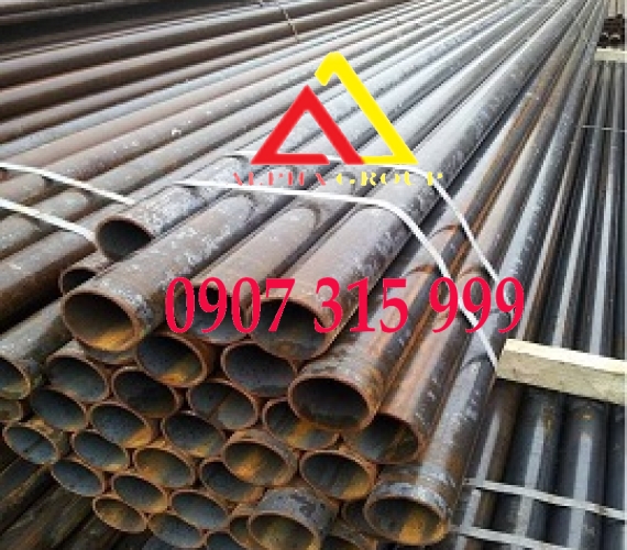 Thép ống phi 48 dày 3.7/5.1/7.1/10.2mm(ly/li) API5L, ASTM A106, A53, X52,SCH40/80/160