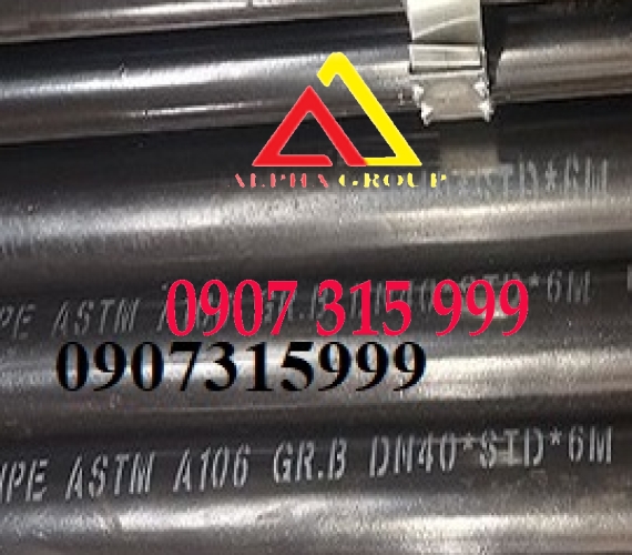 Thép ống phi 48.3x1.65ly(dày 1.65mmlyli)ASTM A106/API5L/A53/X52/SCH40/SCH80