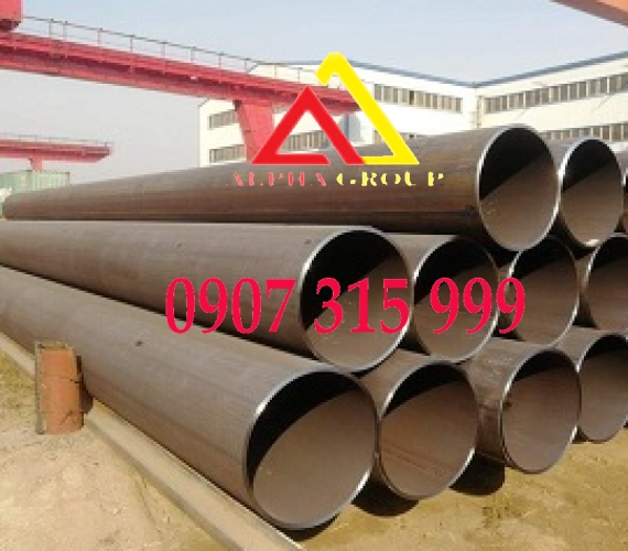 Thép ống phi 610x39.6ly(dày 39.6mmlyli) ASTM A106,A53 Gr.B,API5L,X52,X65 SS400,S45C,S50C,S355JR