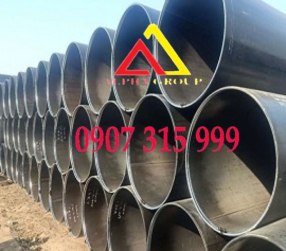Thép ống phi 610x5.54ly(dày 5.54mmlyli) ASTM A106,A53 Gr.B,API5L,X52,X65 SS400,S45C,S50C,S355JR