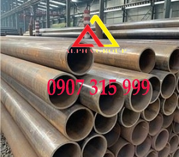 Thép ống phi 610x6.35ly(dày 6.35mmlyli) ASTM A106,A53 Gr.B,API5L,X52,X65 SS400,S45C,S50C,S355JR