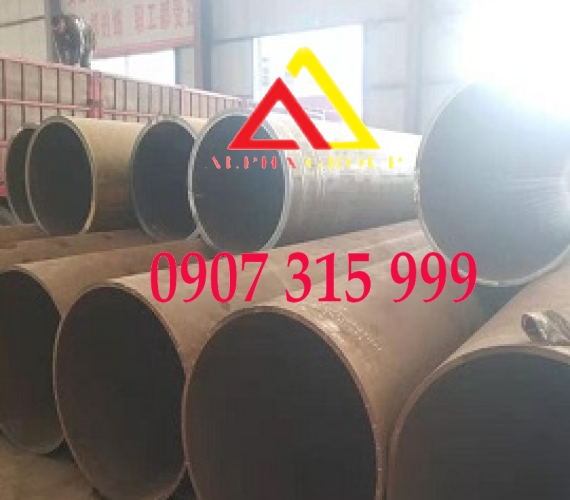 Thép ống phi 610x9.53ly(dày 9.53mmlyli) ASTM A106,A53 Gr.B,API5L,X52,X65 SS400,S45C,S50C,S355JR