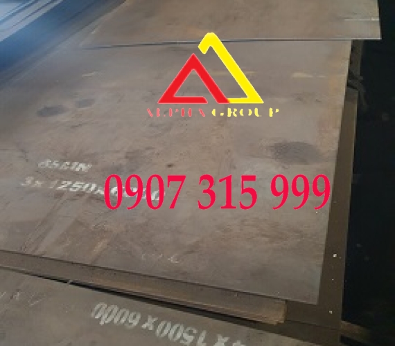 Thép tấm 65MN dày 3mm(3ly/3li)chịu mài mòn, hợp kim mangan, carbon cao