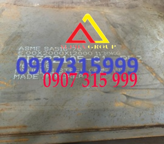 Thép tấm chịu nhiệt A516 Gr.70 Hàn Quốc dày 6mm/6ly cắt quy cách