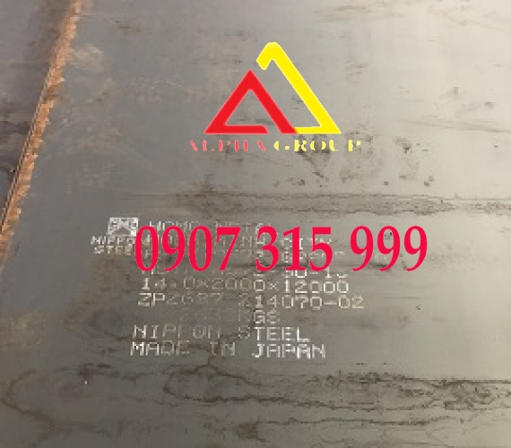 Thép tấm a572 dày 14ly/14li tiêu chuẩn astm gr50