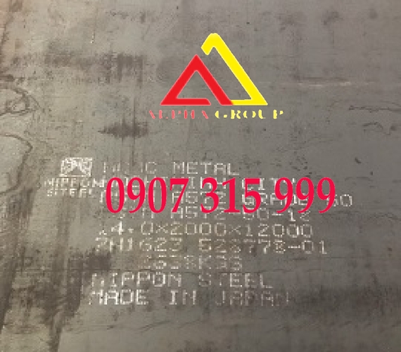 THÉP TẤM CƯỜNG ĐỘ CAO ASTM A572 Gr50 dày 3mm-3ly