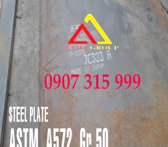 Thép tấm a572 dày 5ly 5mm 5li tiêu chuẩn astm gr50