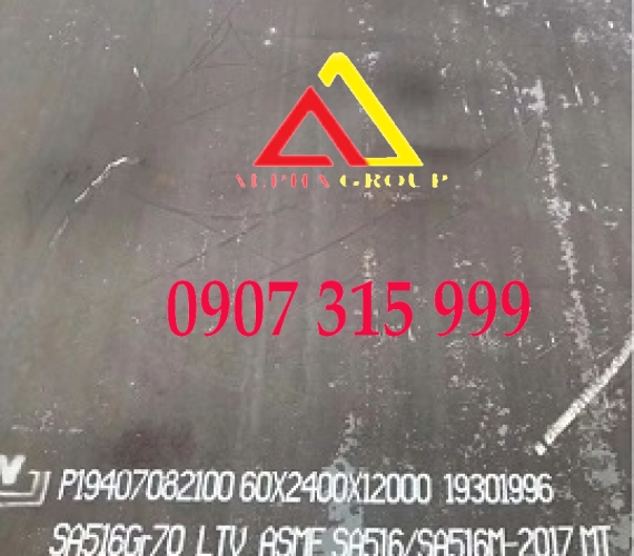 Thép tấm SA516 6mm 8mm 10mm 12mm 14mm 16mm 18mm 20mm 22mm chịu nhiệt