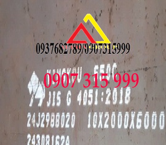 Thép tấm S50C dày 10ly-10mm