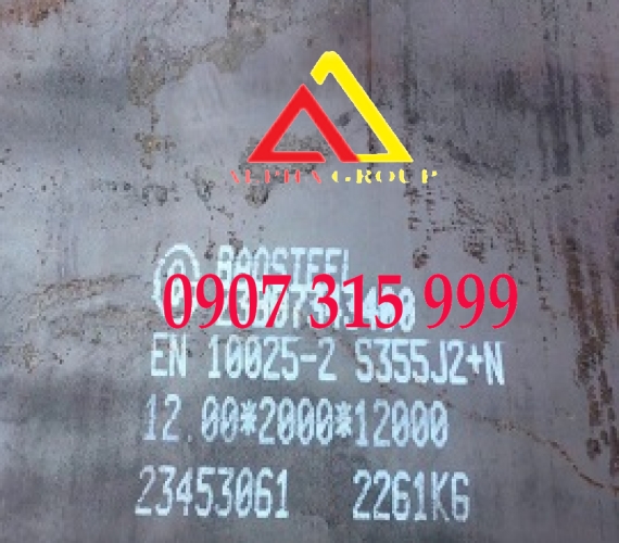 Thép tấm S355J2+N dày 12ly/12mm