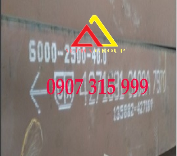 Thép tấm hardox 500 dày 40mm