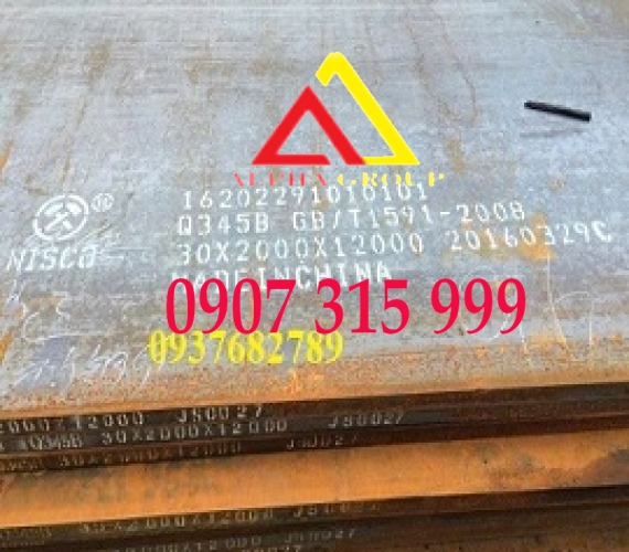 Thép tấm Q355B dày 6mm/6li/6ly