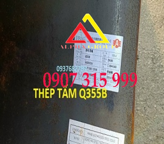 GIÁ THÉP TẤM Q355B DÀY 2LY 3LY 4LY 5LY 6LY 8LY 10LY 12LY 14LY 16LY