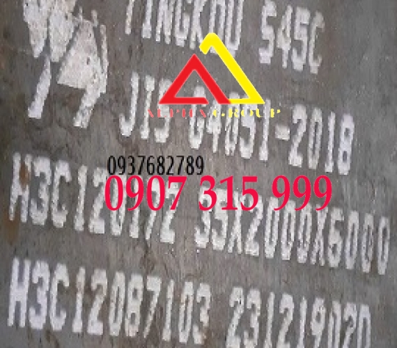 Thép tấm S45C dày 35mm/35ly (35x2000x6000mm)