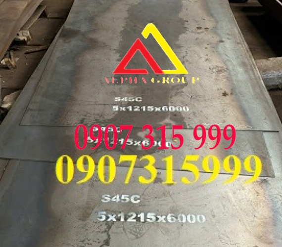 Thép tấm S45C dày 5.2mm 5.5mm 5.6mm 5.8mm 6mm 6.2mm 6.5mm 6.6mm 6.8mm