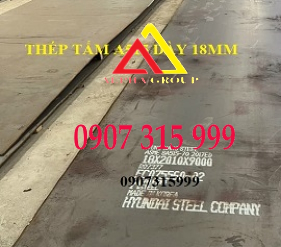 THÉP TẤM A515 DÀY 18LY / 18MM / 18LI