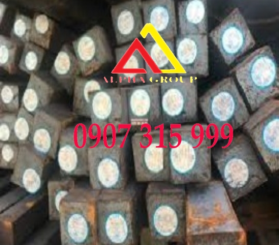 Sắt, thép vuông đặc S45C - Sắt, thép vuông đặc C45